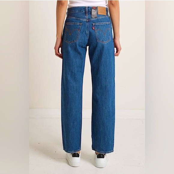 Levi’s Dad Jean - Dark Blue 25 Wide Baggy Slouchy Relaxed - Picture 13 of 13